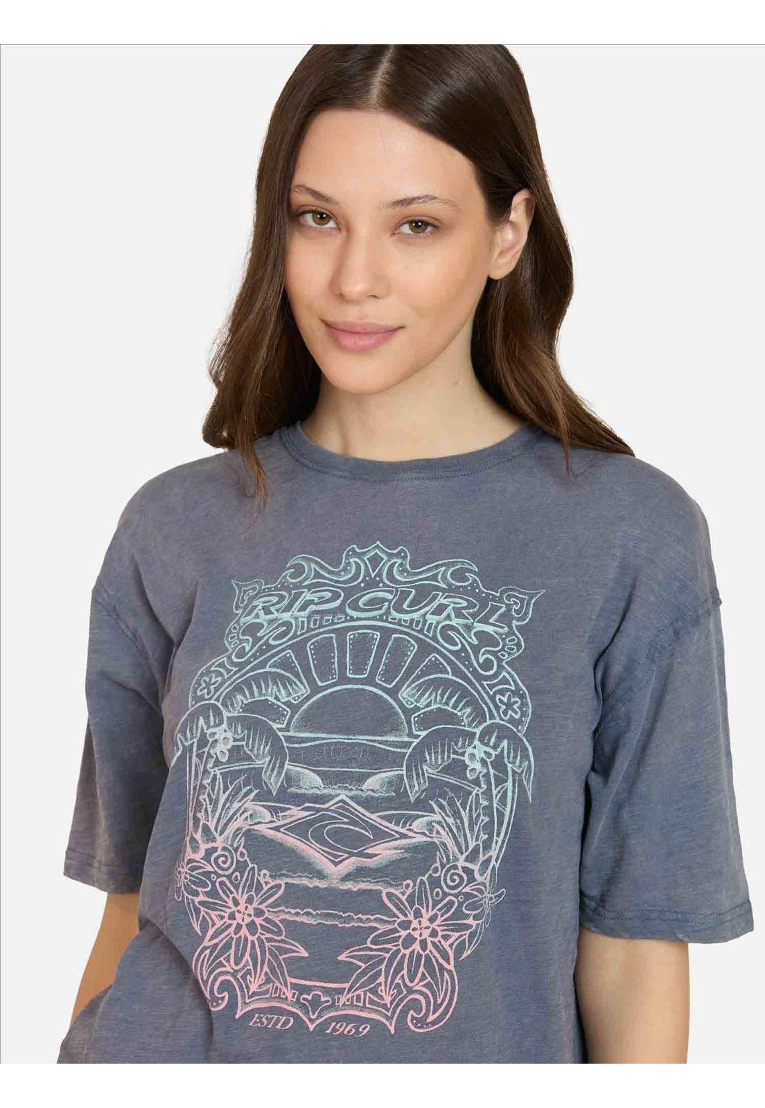 Polera MC Starcrest Azul Mujer Rip Curl-2