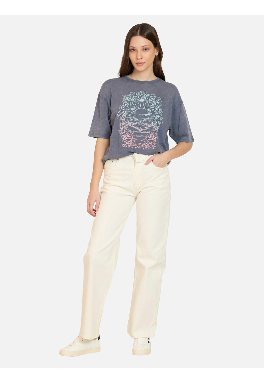 Polera MC Starcrest Azul Mujer Rip Curl-3
