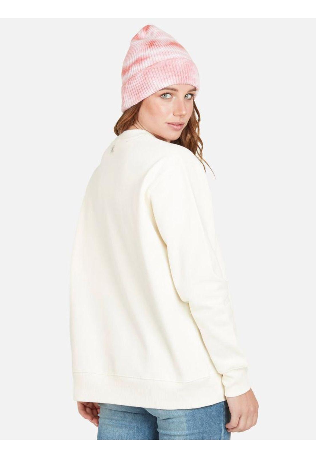 Poleron DEEP SEARCH Mujer Blanquecino Rip Curl-4