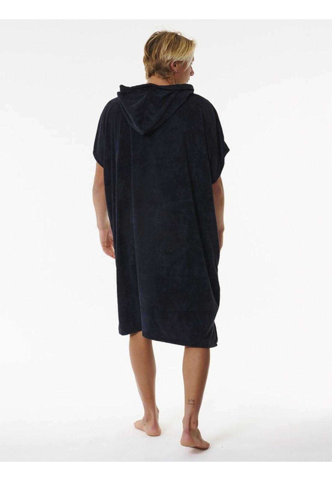 Poncho Surf Series Hooded Negro Rip Curl-2