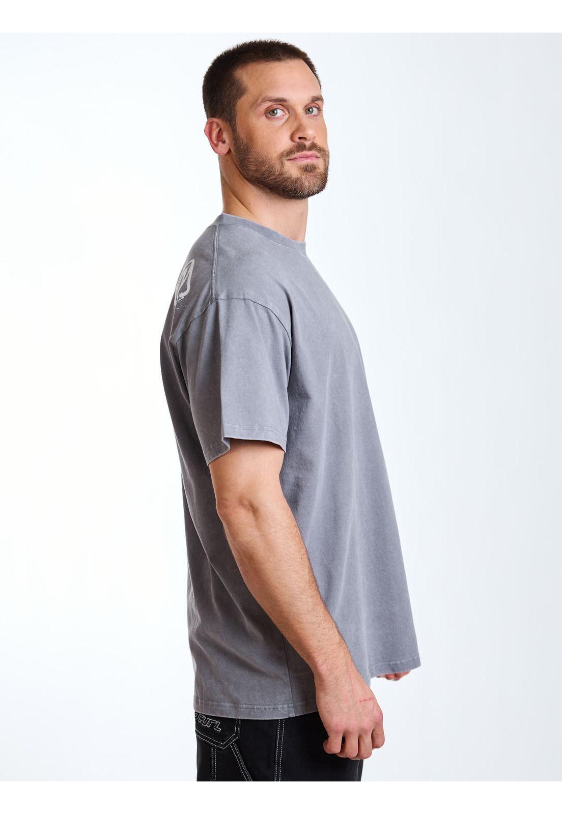 Polera MC Oversize Nomad Gris Hombre Rip Curl-3