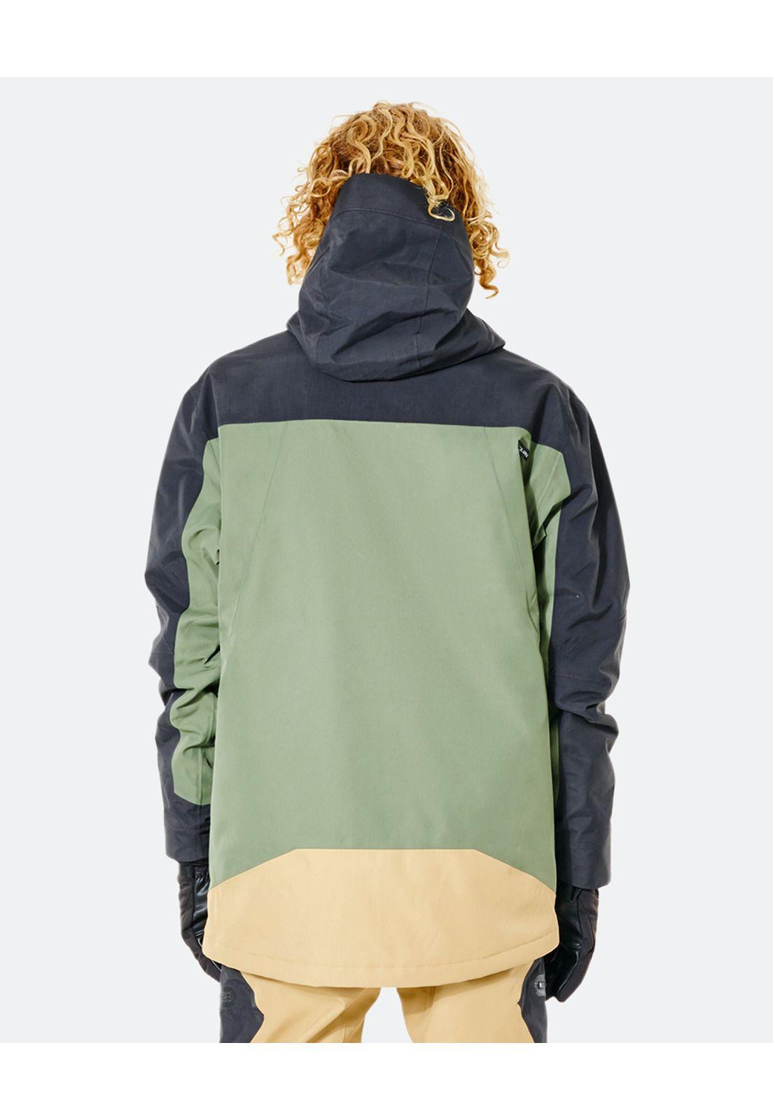 Parka Snow FREERIDE SEARCH SNOW JACKET Hombre Verde Rip Curl-1