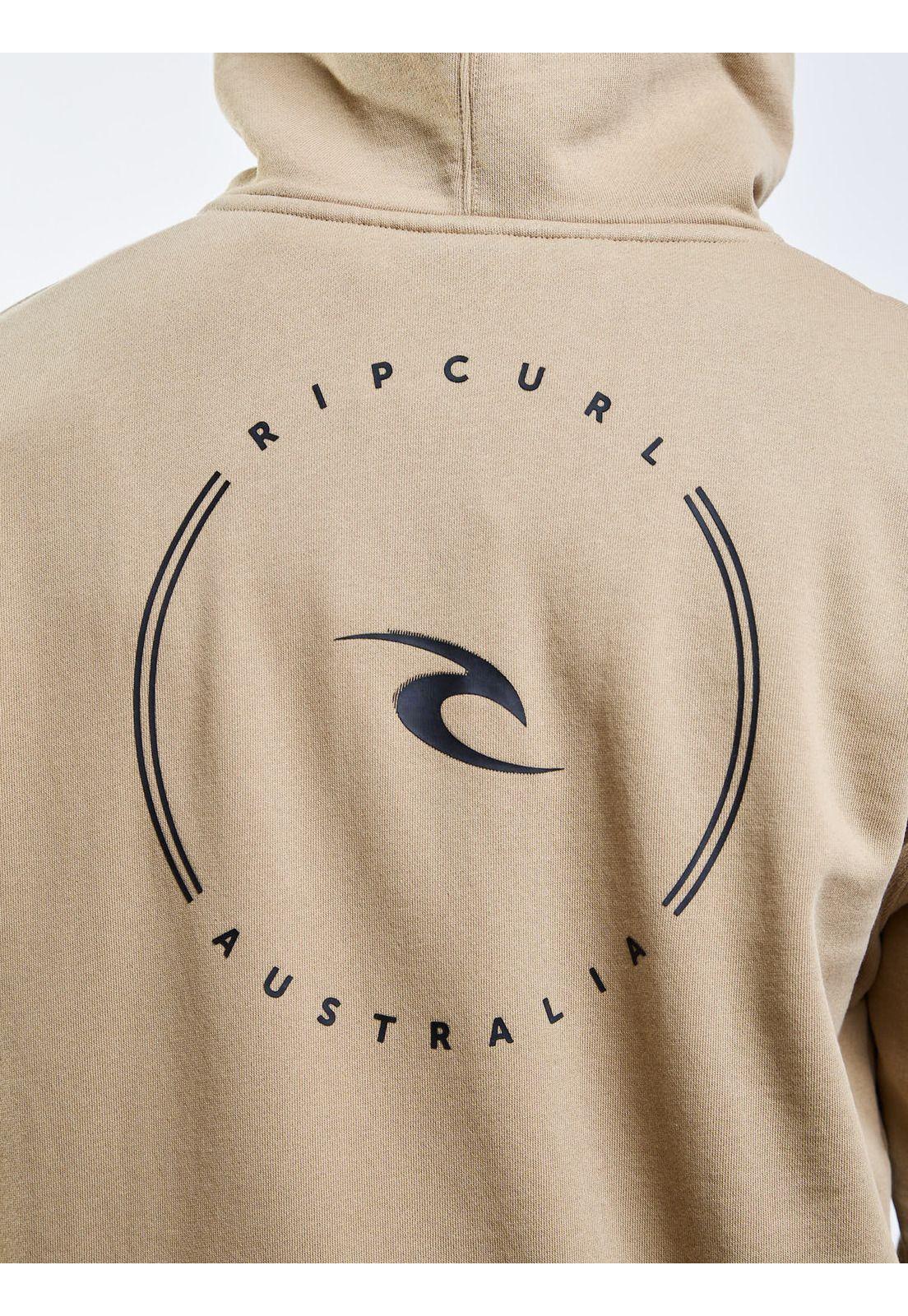 Poleron FZ Omega Café Hombre Rip Curl-3