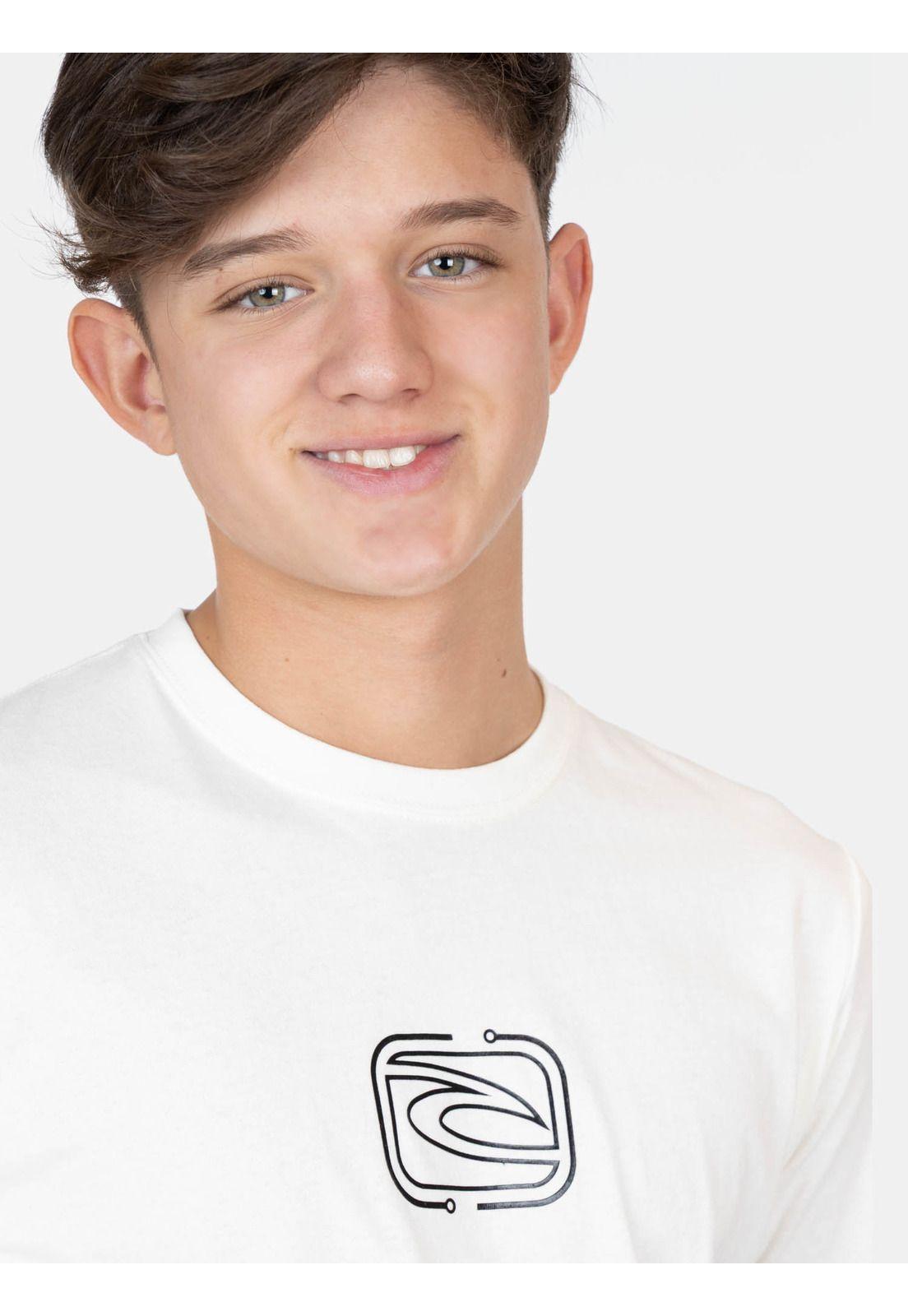 Polera MC Sandstorm Blanco Infantil Rip Curl-2