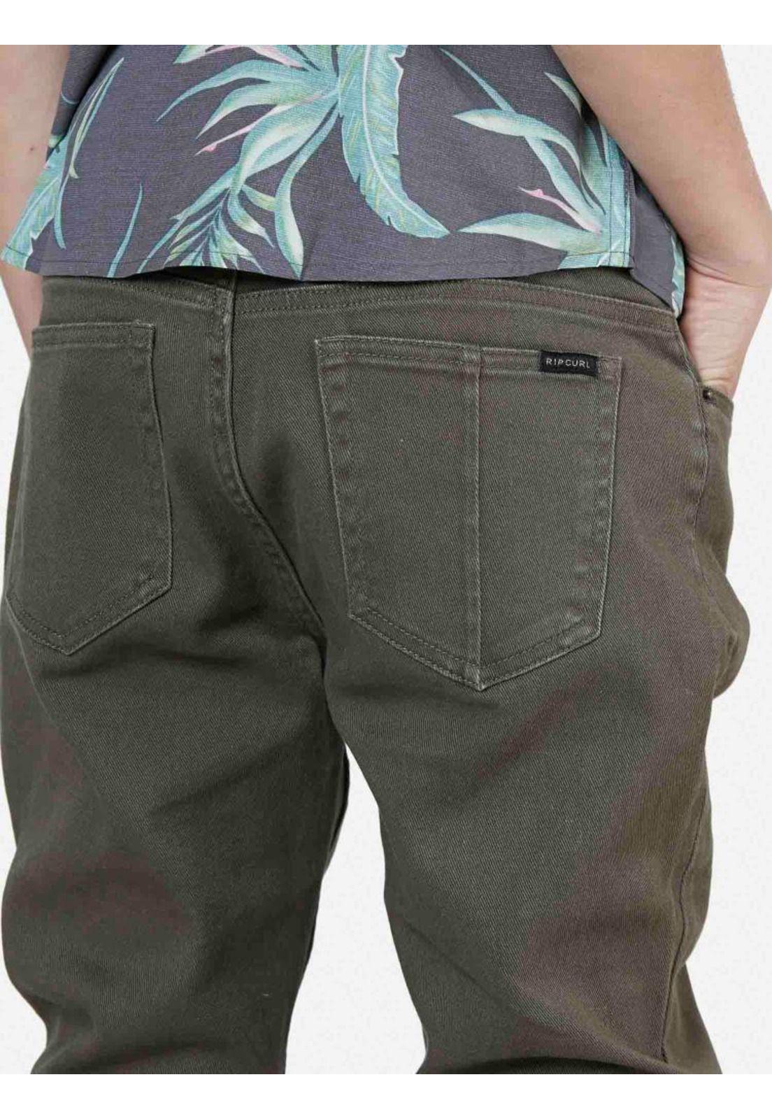 Pantalon Juvenil 6N305-MT21 Verde Rip Curl-2