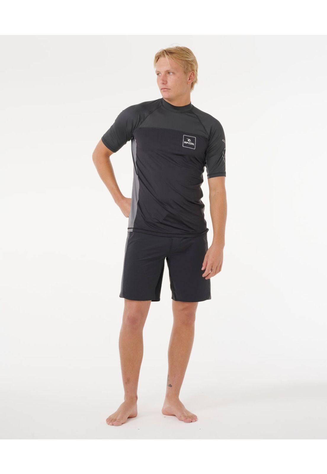 Polera UVP Windtrip Negro Hombre Rip Curl-3