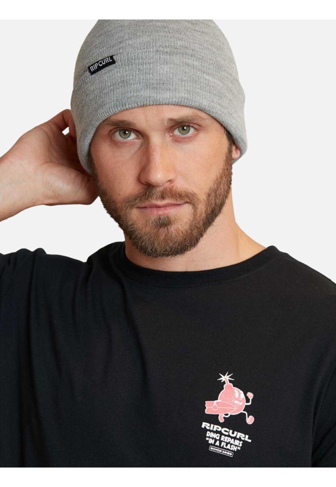 Polera Flash Repairs Ss Tee Negro Hombre Rip Curl-2