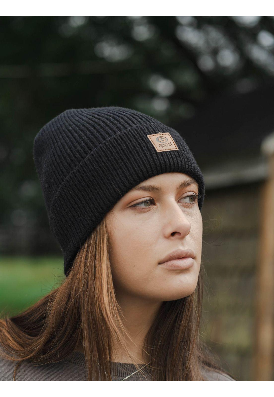 Gorro Horizon Negro Mujer Rip Curl-2
