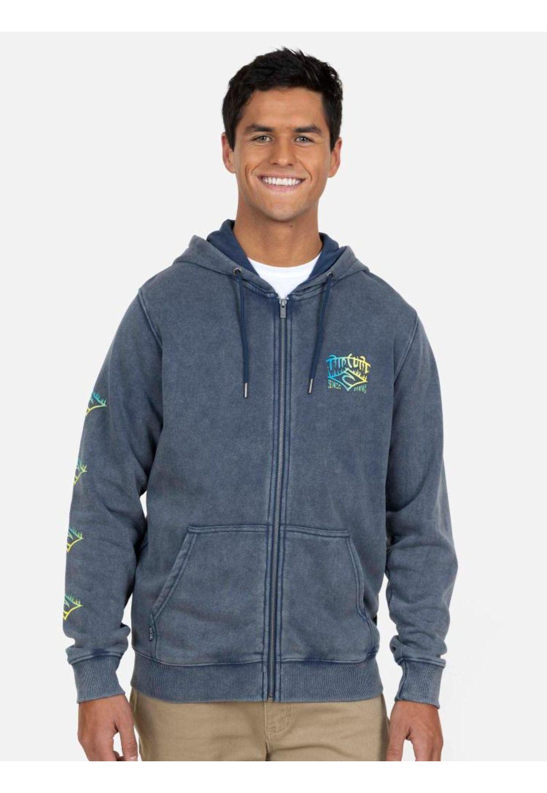 Poleron Fullzipper Hombre 6O355-MV22 Azul Rip Curl-0