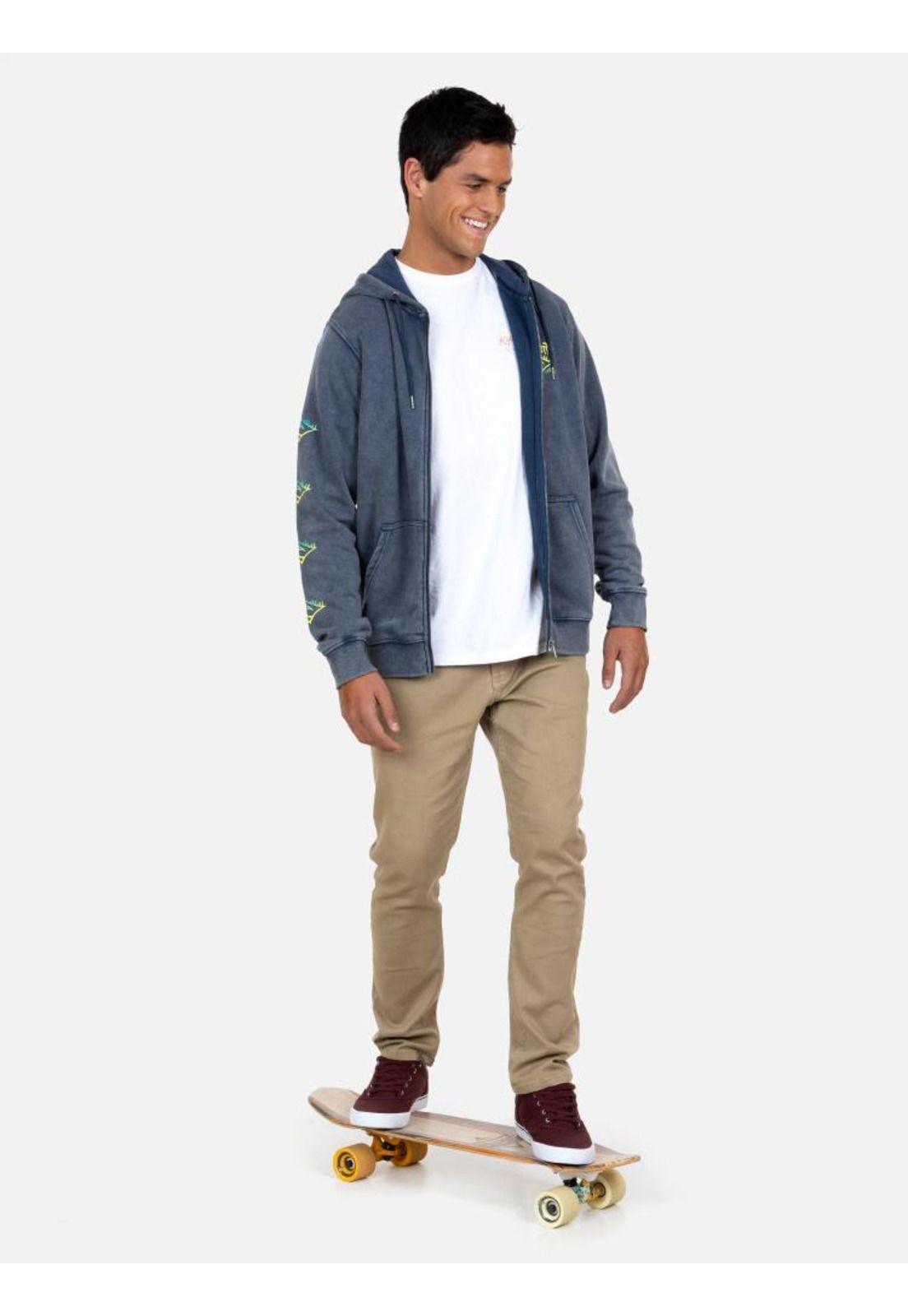 Poleron Fullzipper Hombre 6O355-MV22 Azul Rip Curl-3