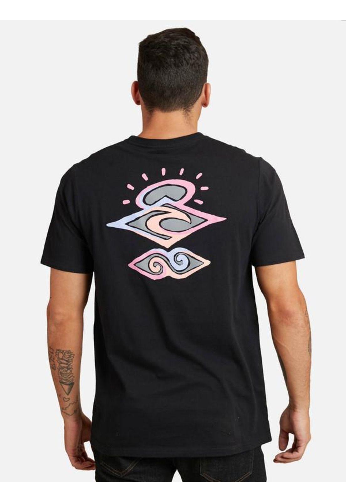 Polera M/C Premium Negro Hombre Ripcurl-1