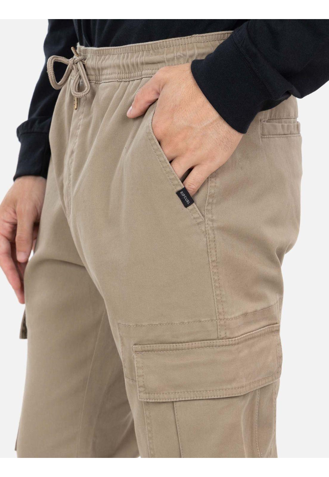 Pantalon Jogger Fiola Café Hombre Rip Curl-2