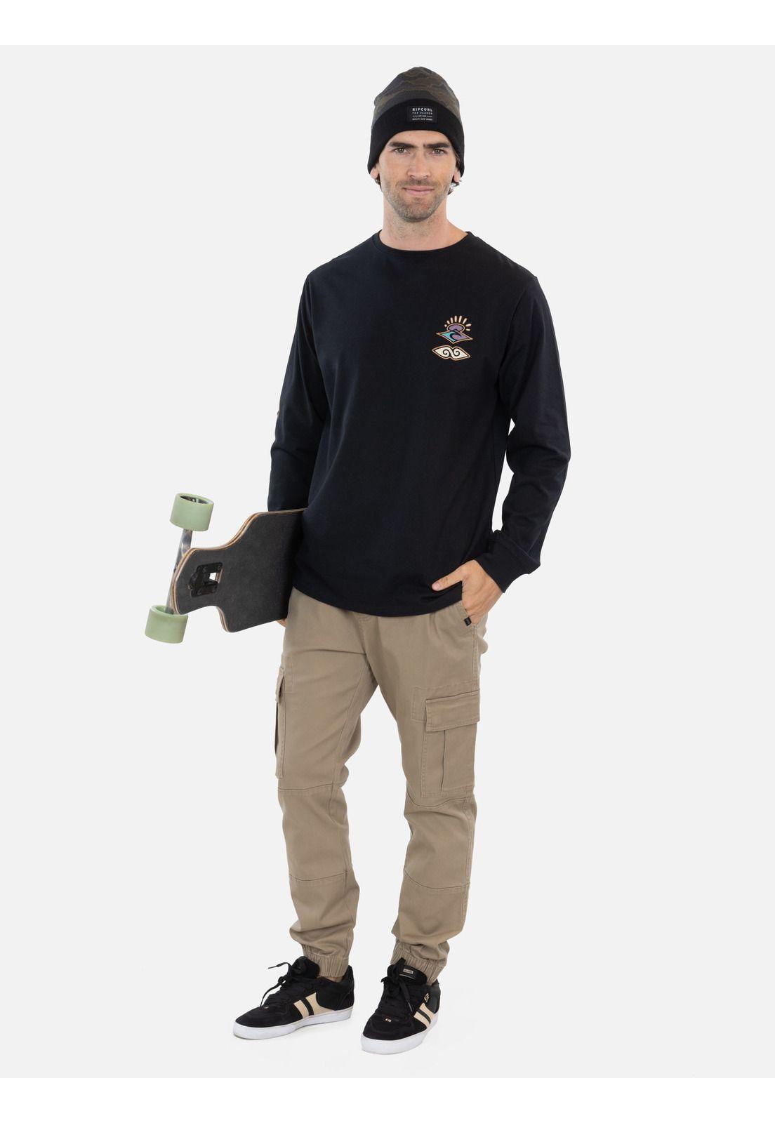 Pantalon Jogger Fiola Café Hombre Rip Curl-3