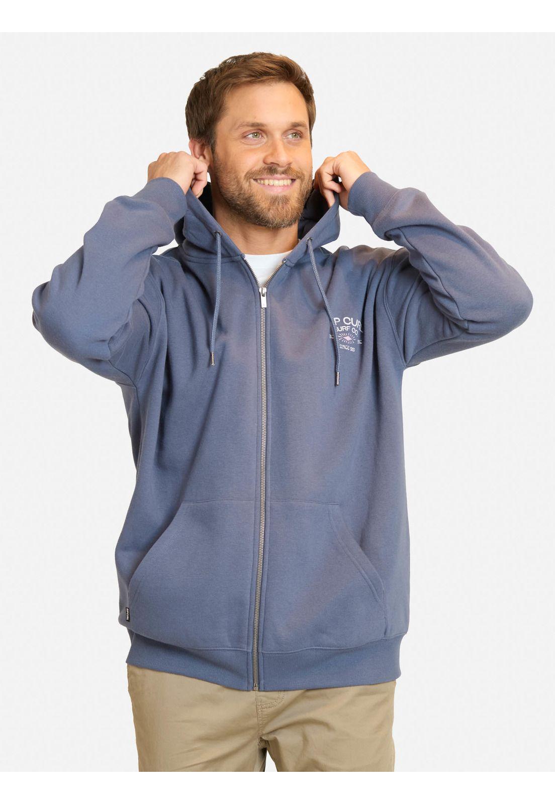 Poleron FZ Overwave Azul Hombre Rip Curl-0