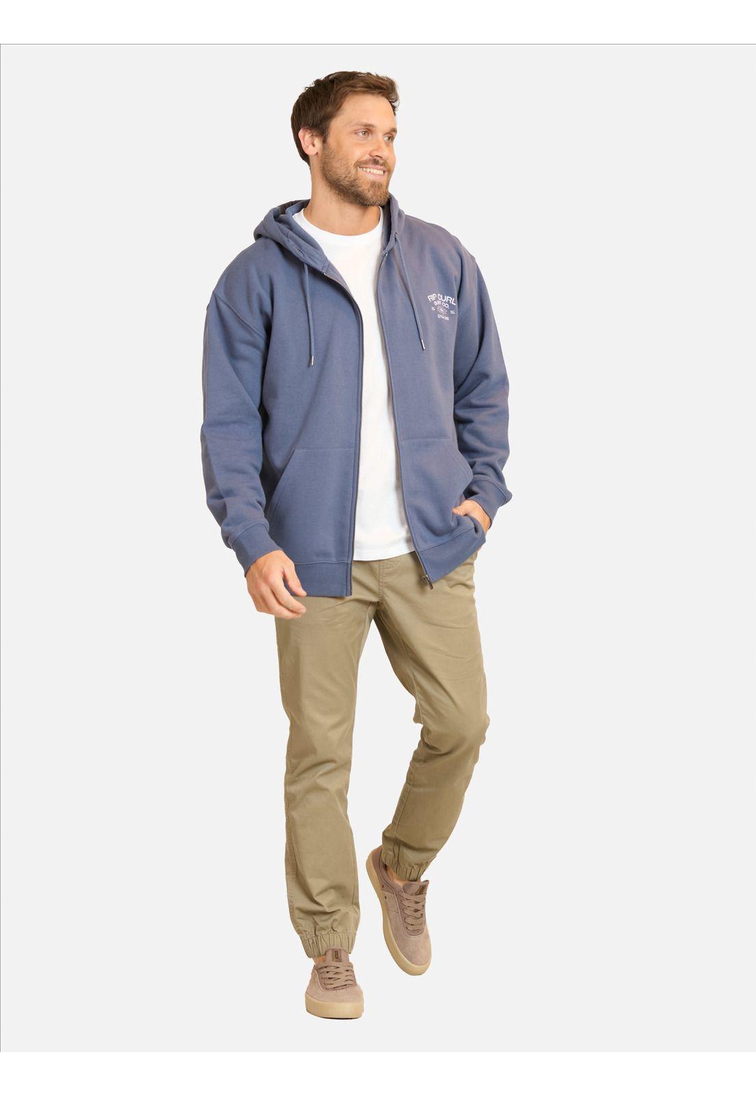 Poleron FZ Overwave Azul Hombre Rip Curl-3
