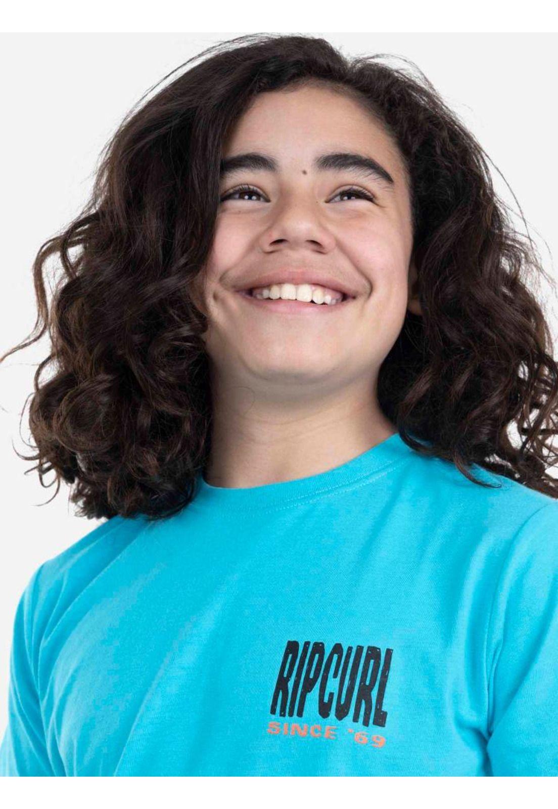 Polera Juvenil 6P278-MV22 Celeste Rip Curl-2
