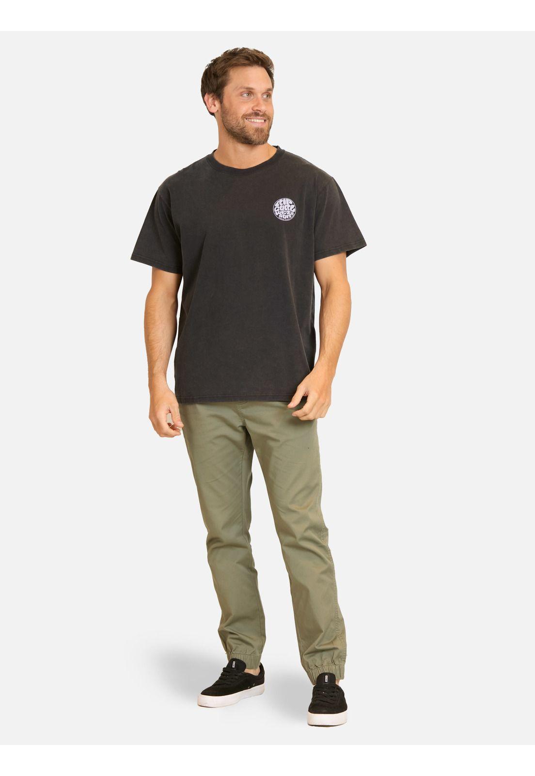 Polera MC Ripzone Negro Hombre Rip Curl-3