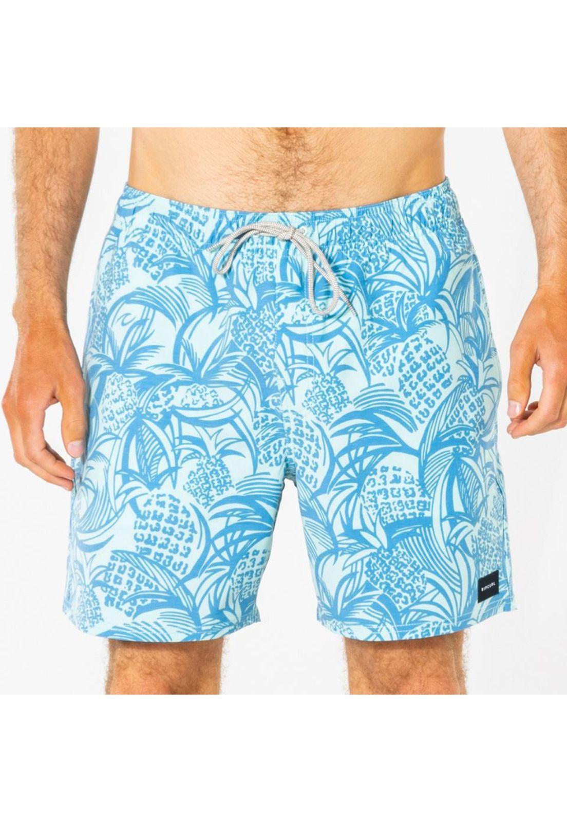 Traje de Baño 6T649 Hombre Celeste Rip Curl-0