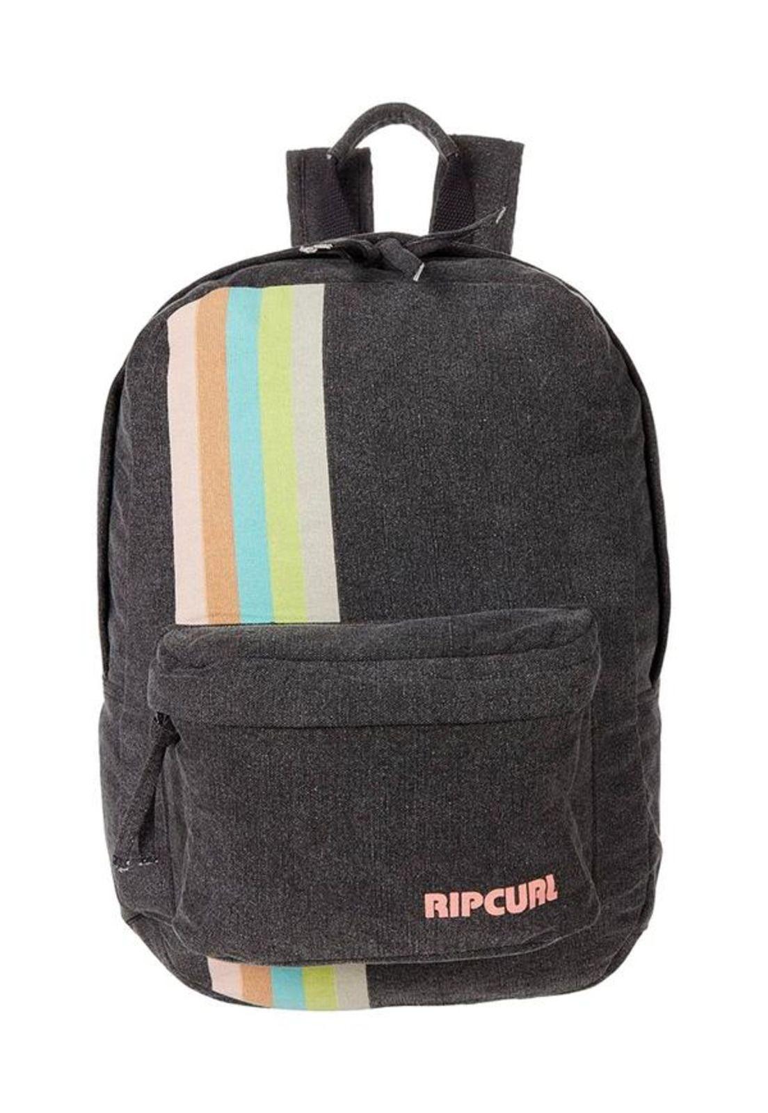 Mochila Mujer CANVAS 18L SURF REVIVAL Negro Rip Curl-0