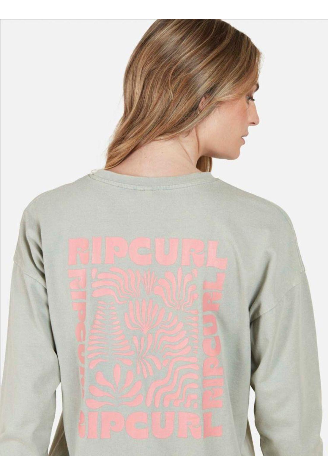 Polera 6P298-WI22 Mujer Verde Rip Curl-4