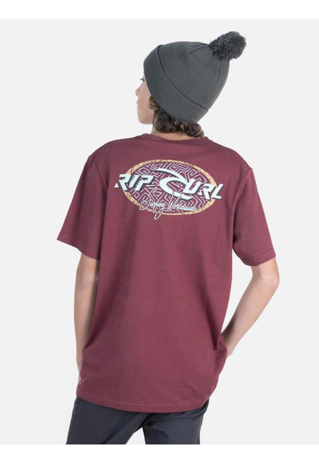 Polera Juvenil 6P441-MI22 Burdeo Rip Curl-1