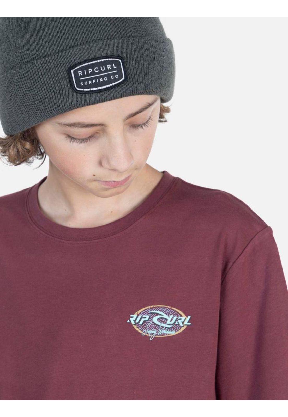Polera Juvenil 6P441-MI22 Burdeo Rip Curl-2