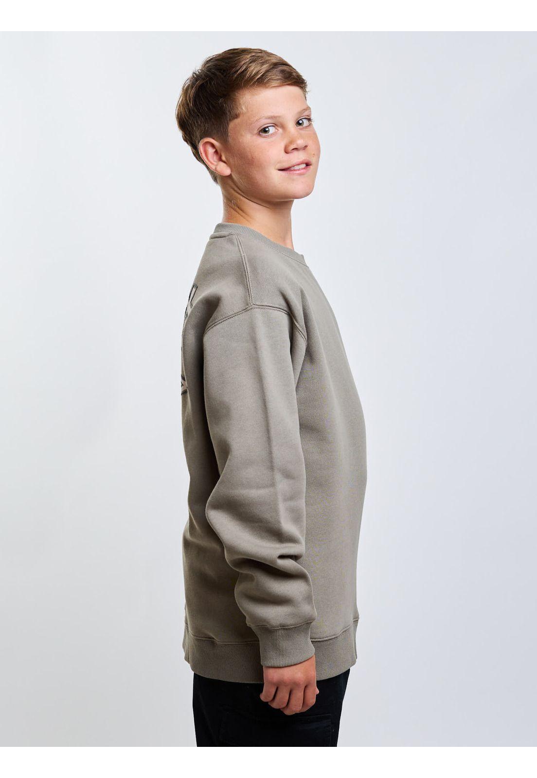 Poleron CR Seeker Verde Infantil Rip Curl-2