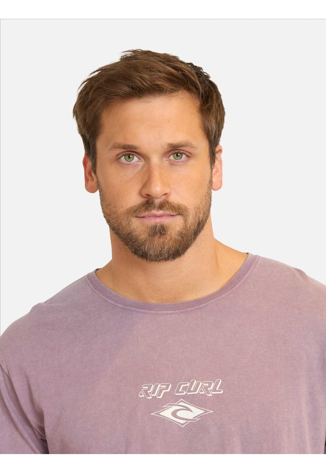 Polera ML Fadeout Essential Burdeo Hombre Rip Curl-2