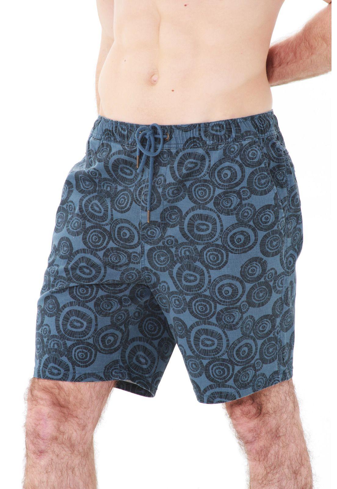 Bermuda Jogger Hombre Rip Curl 6B324-MV21  Azul-3