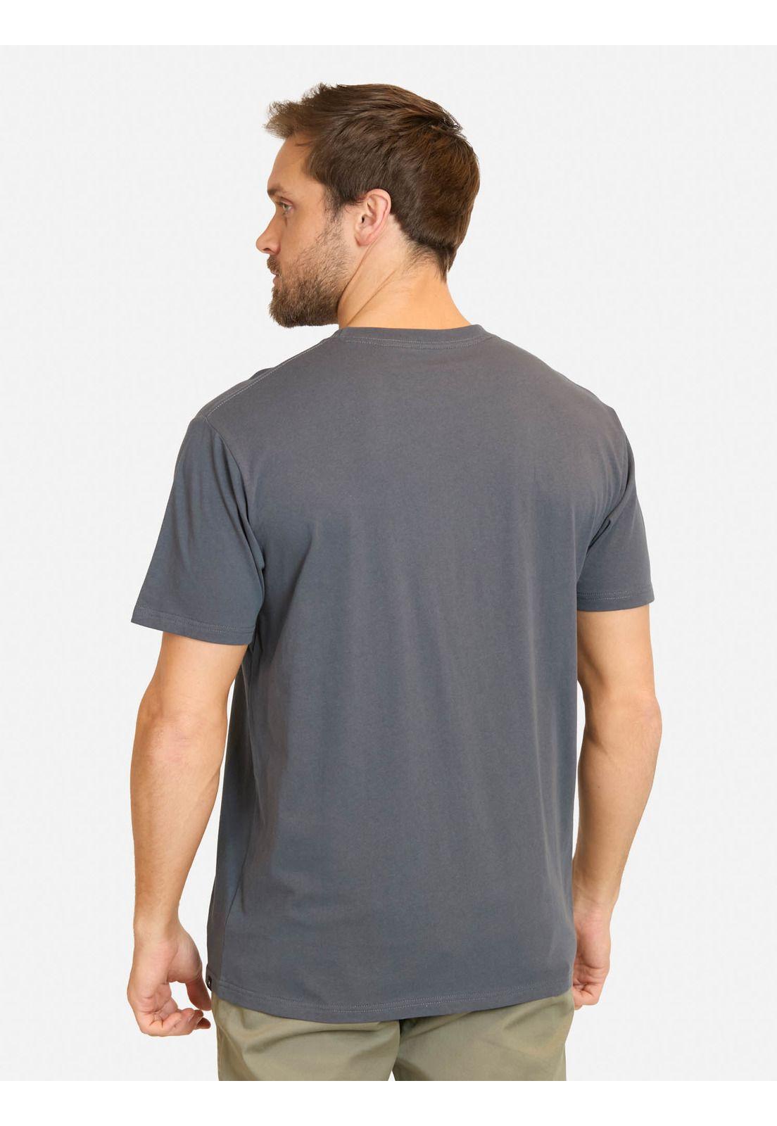 Polera MC Raw Energy Line Up Gris Hombre Rip Curl-1