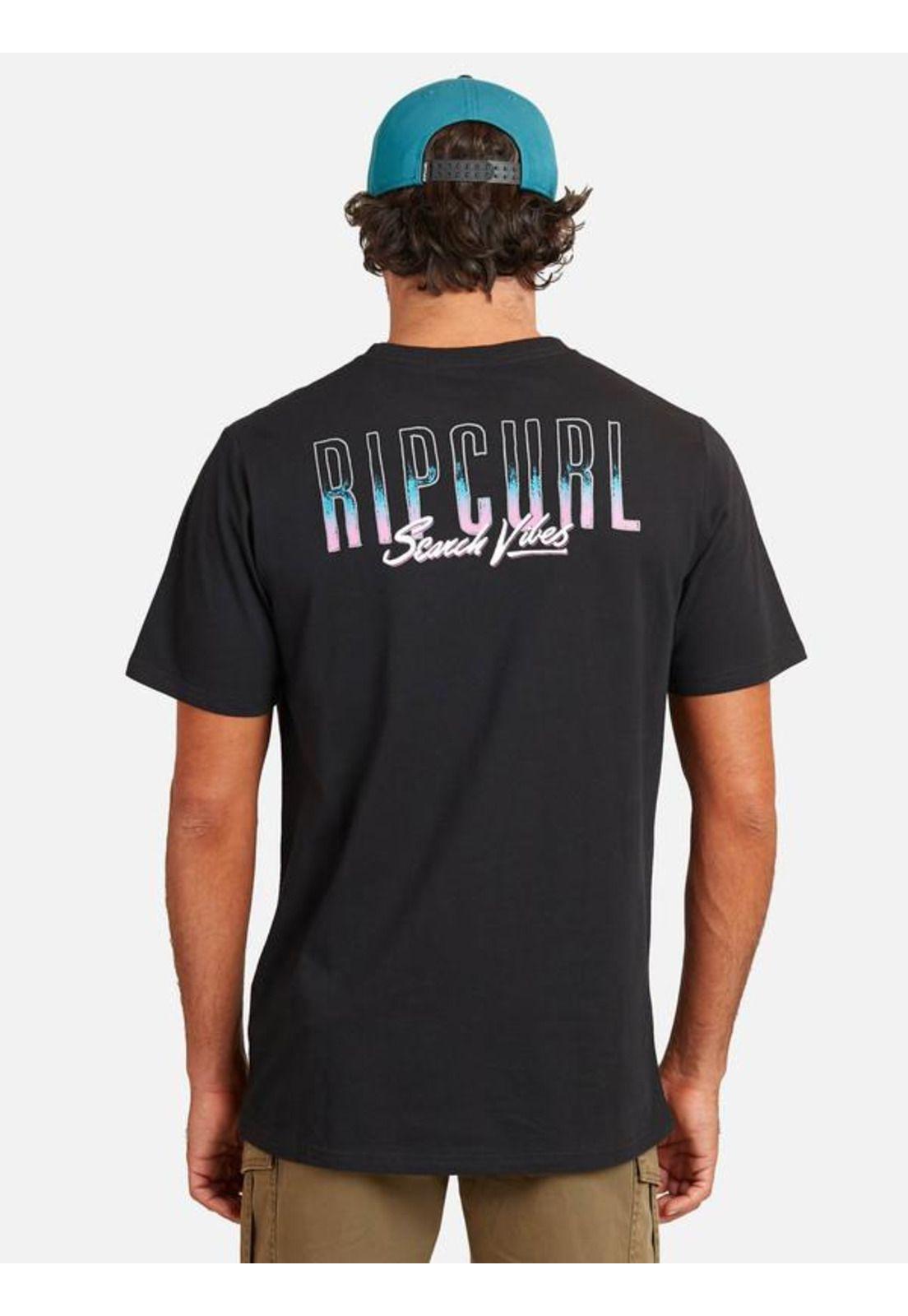 Polera M/C Search Vibes Negro Hombre Ripcurl-1