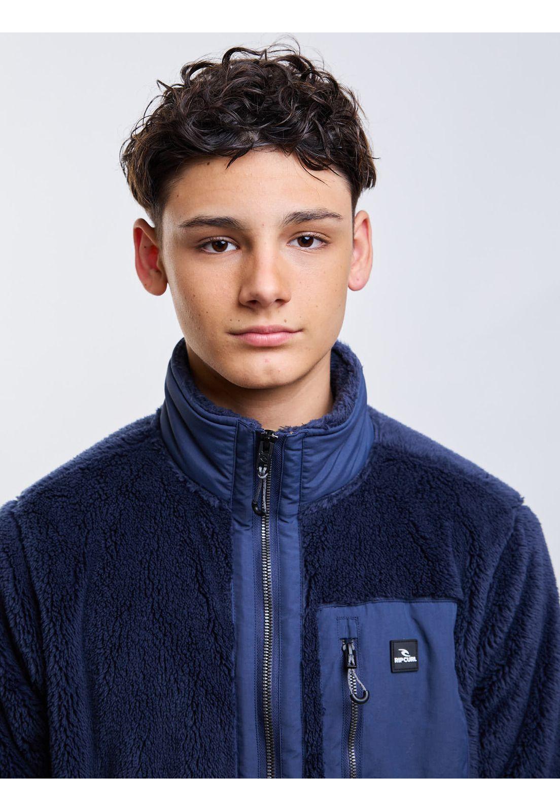 Poleron Chiporro Seabound Azul Infantil Rip Curl-3