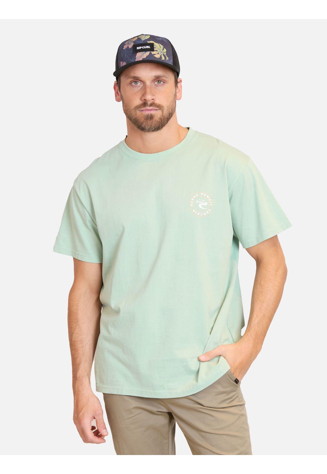 Polera MC Surfero Verde Hombre Rip Curl-0