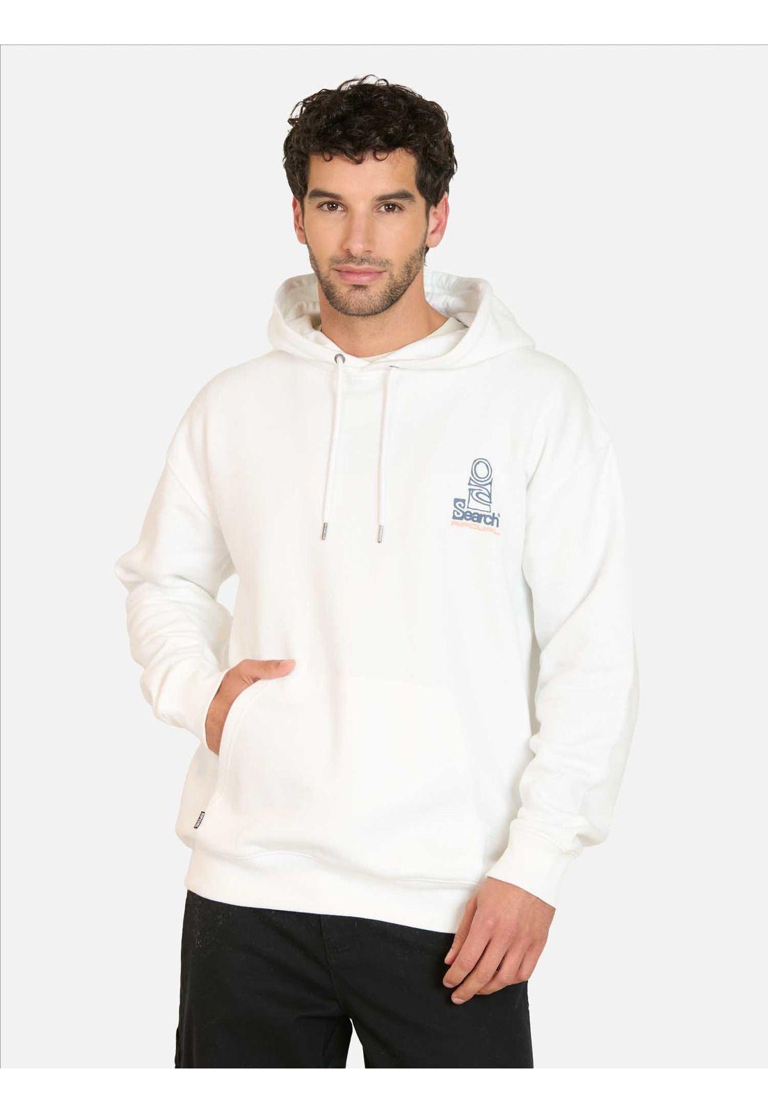 Poleron Canguro Search mission Hoodie Blanco Hombre Rip Curl-0