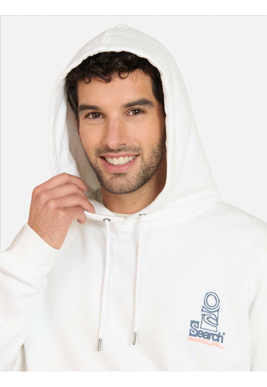 Poleron Canguro Search mission Hoodie Blanco Hombre Rip Curl-2