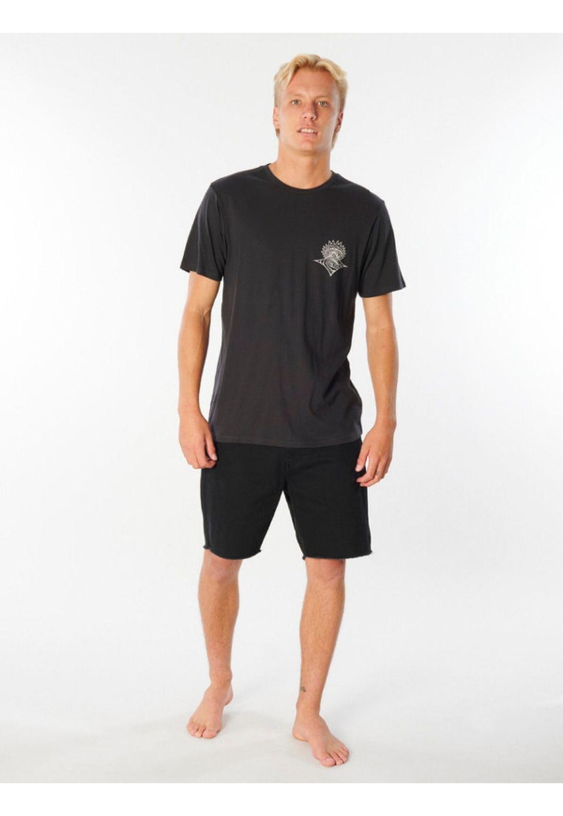 Polera Scorched Earth Tee Negro Hombre Rip Curl-2