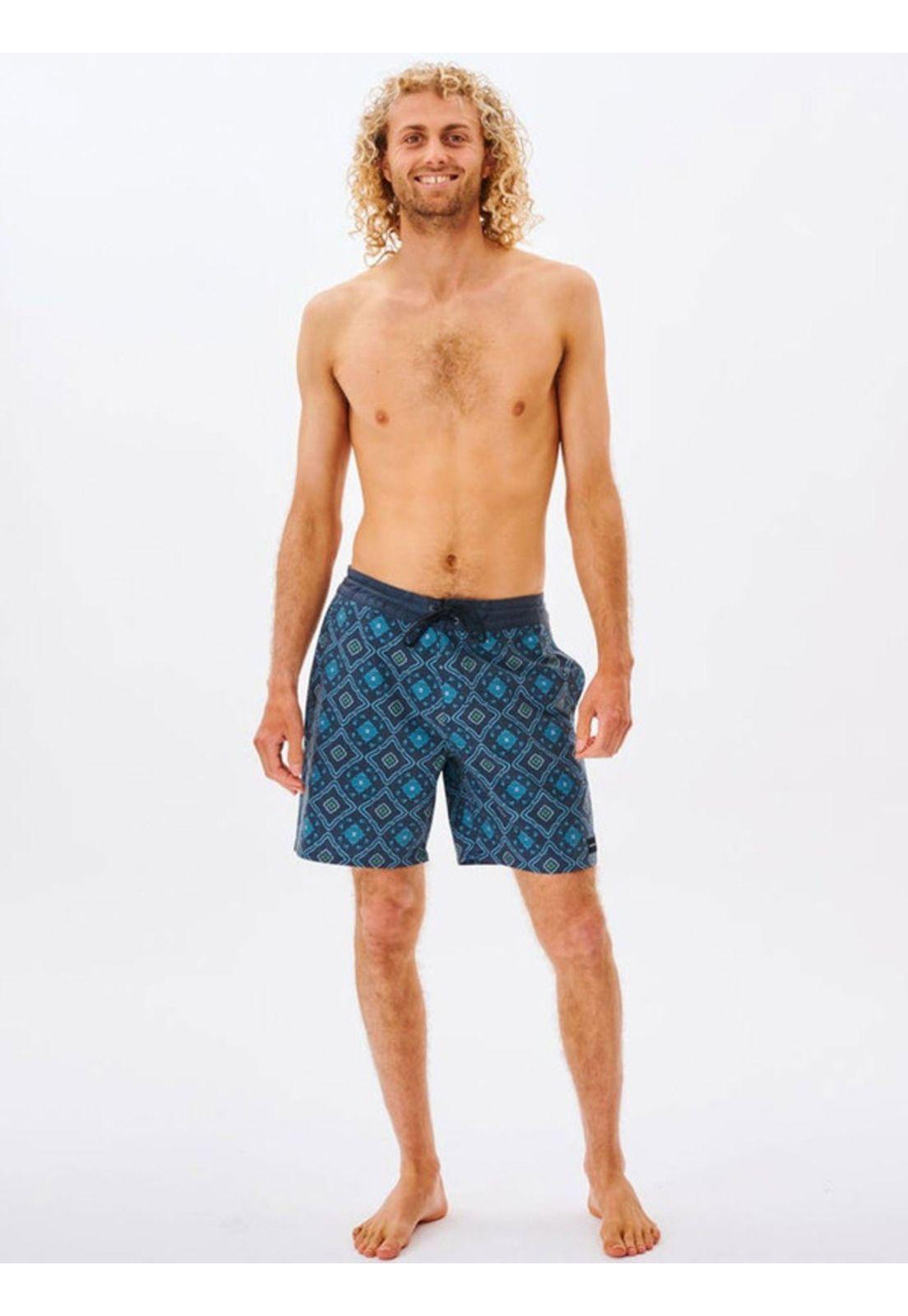 Traje Baño Microfibra Gem Layday Azul marino Hombre Rip Curl-3