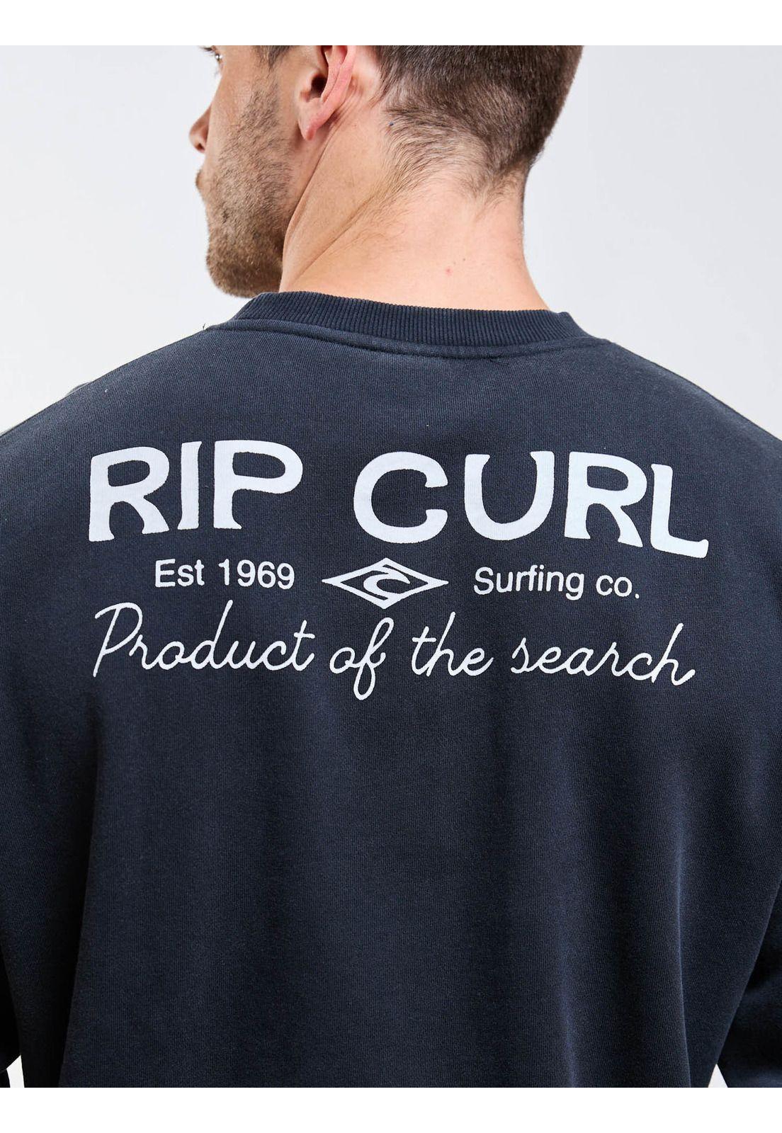 Poleron CR Kraken Negro Hombre Rip Curl-3