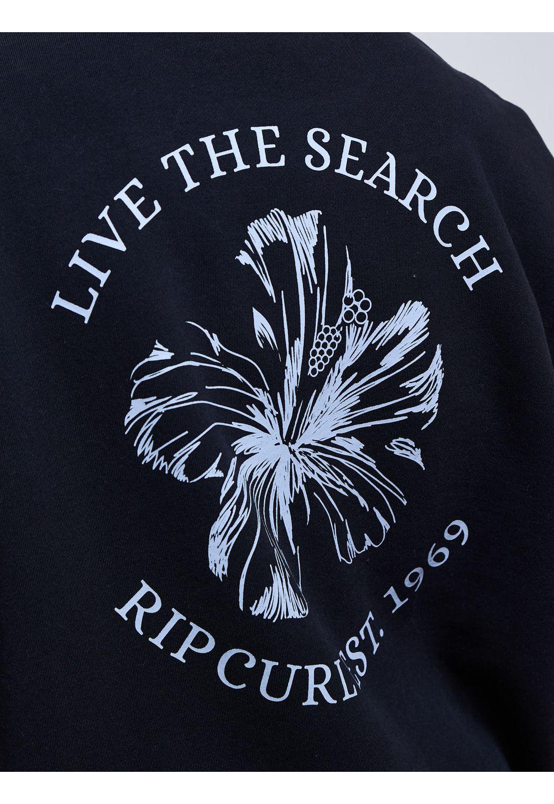 Poleron CR Echo Negro Mujer Rip Curl-3