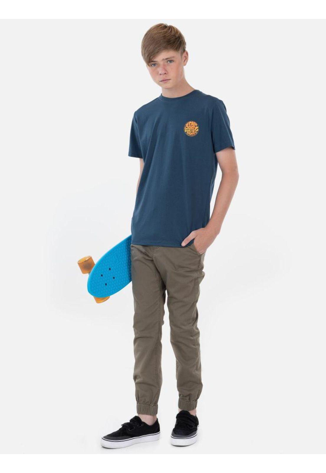 Polera WETSUIT DIE TEE Juvenil Marino Rip Curl-4