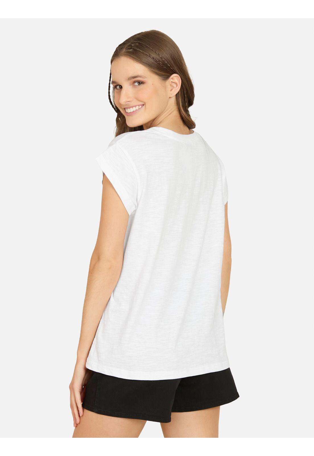 Polera MC Rockcrest Blanco Mujer Rip Curl-1