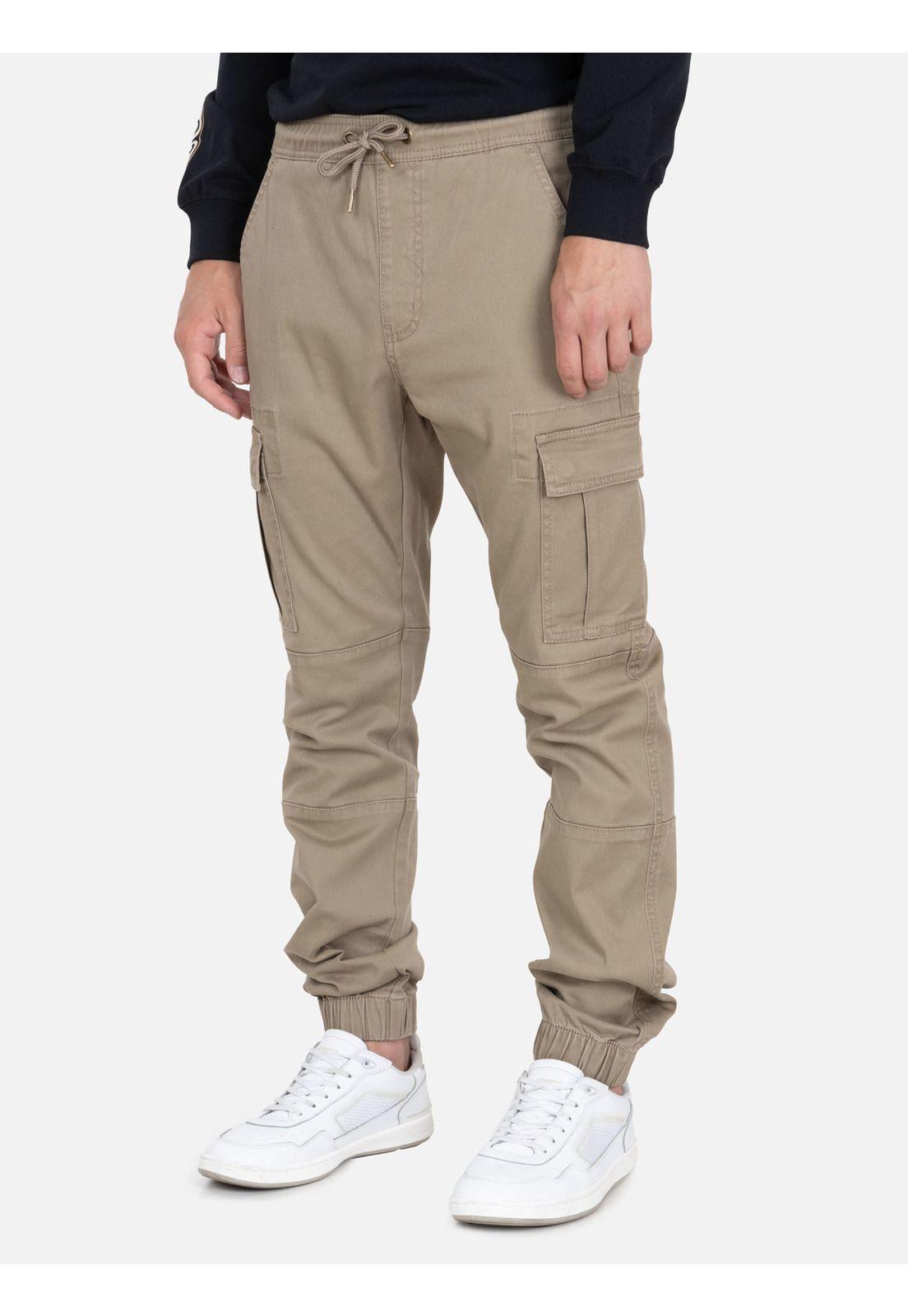 Pantalon Jogger Flow Beige Hombre Rip Curl-0