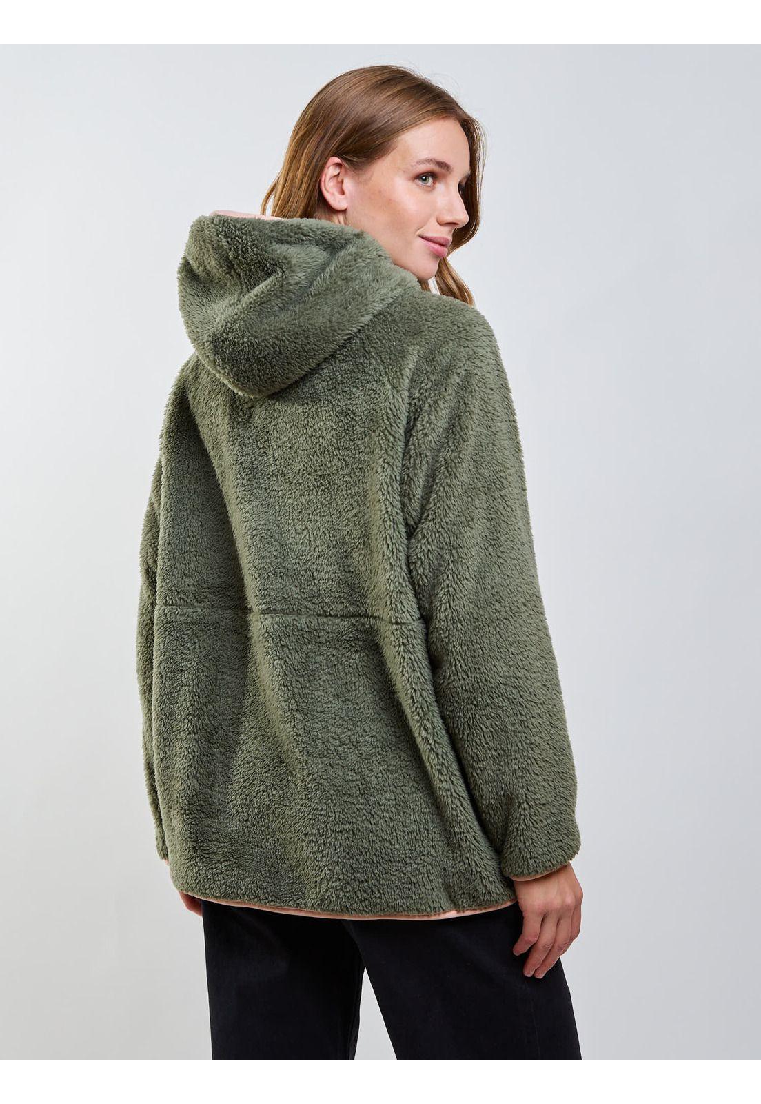 Poleron Chiporro Free Verde Mujer Rip Curl-1