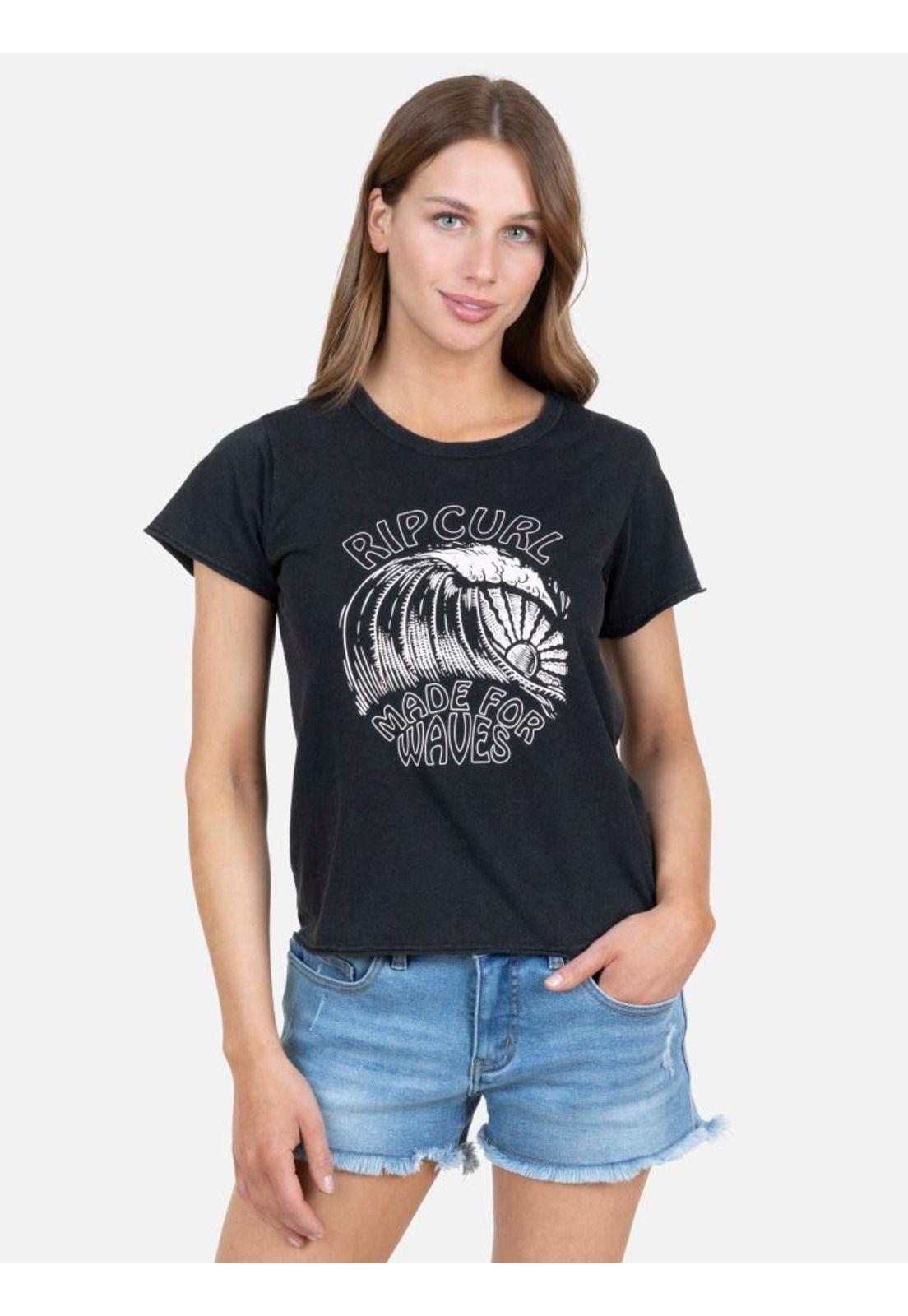 Polera Mujer 6P132-WV22 Negro Rip Curl-0