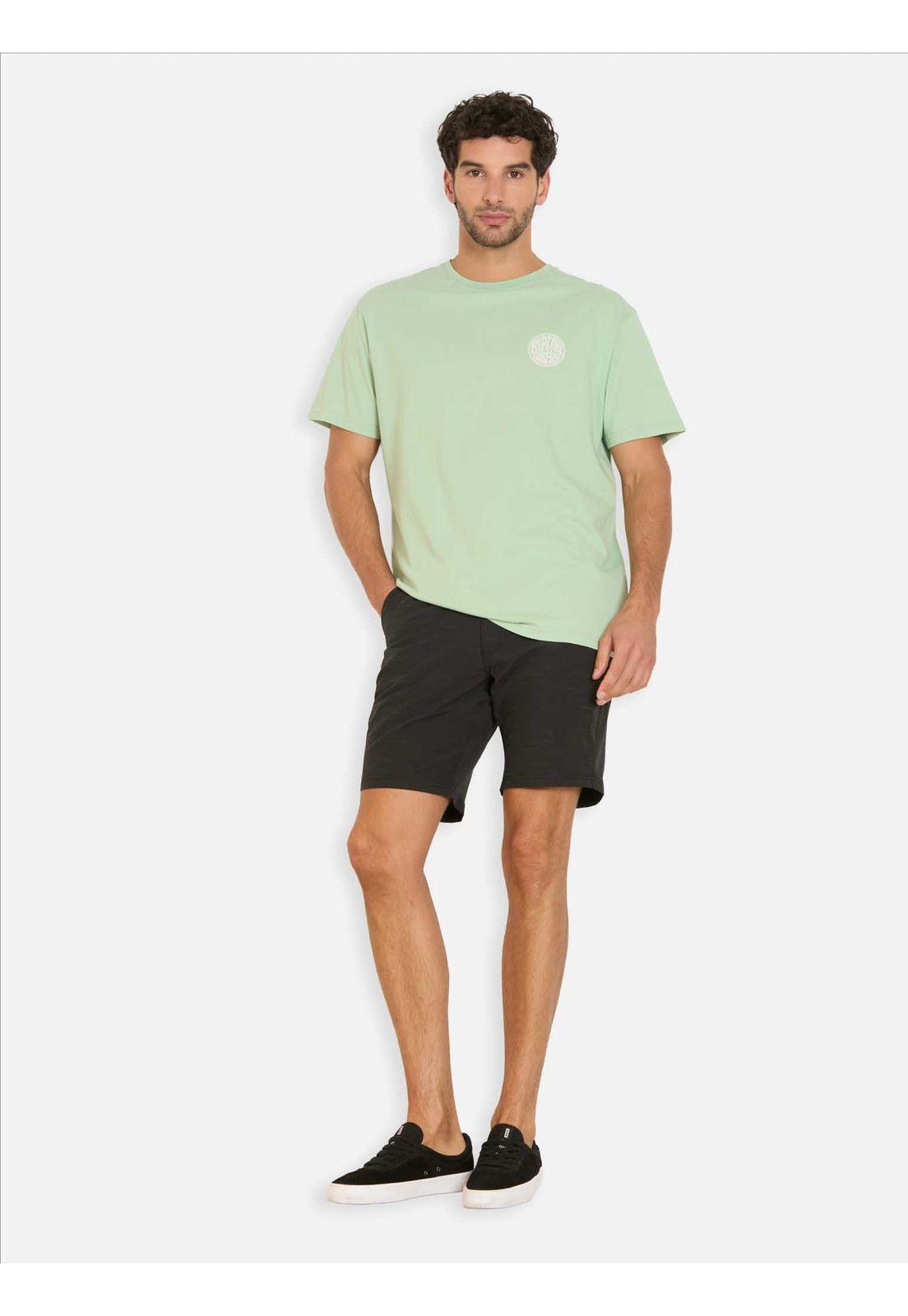 Polera MC Swellrider Verde Hombre Rip Curl-3