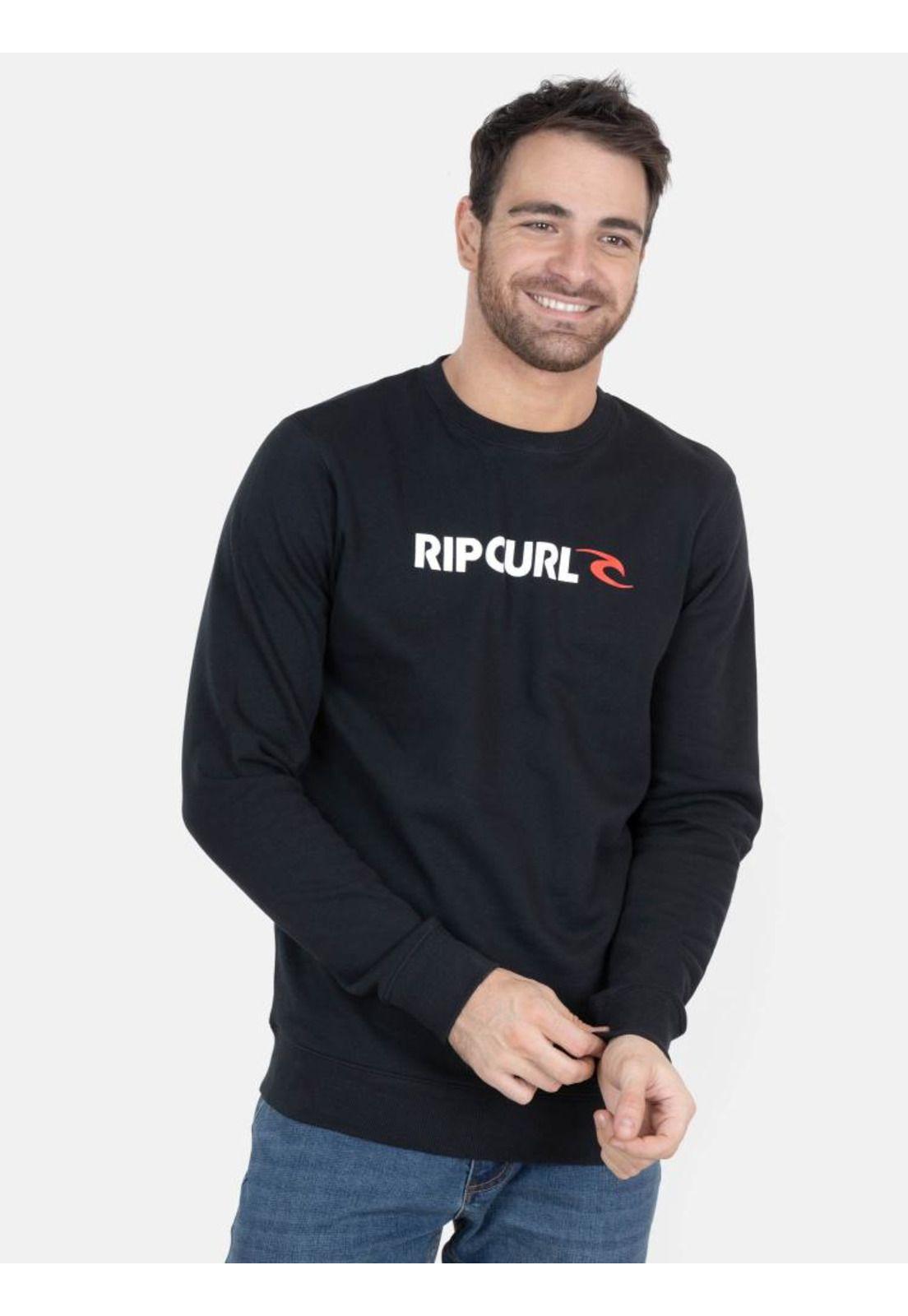 Poleron CR Darine Negro Hombre Rip Curl-0