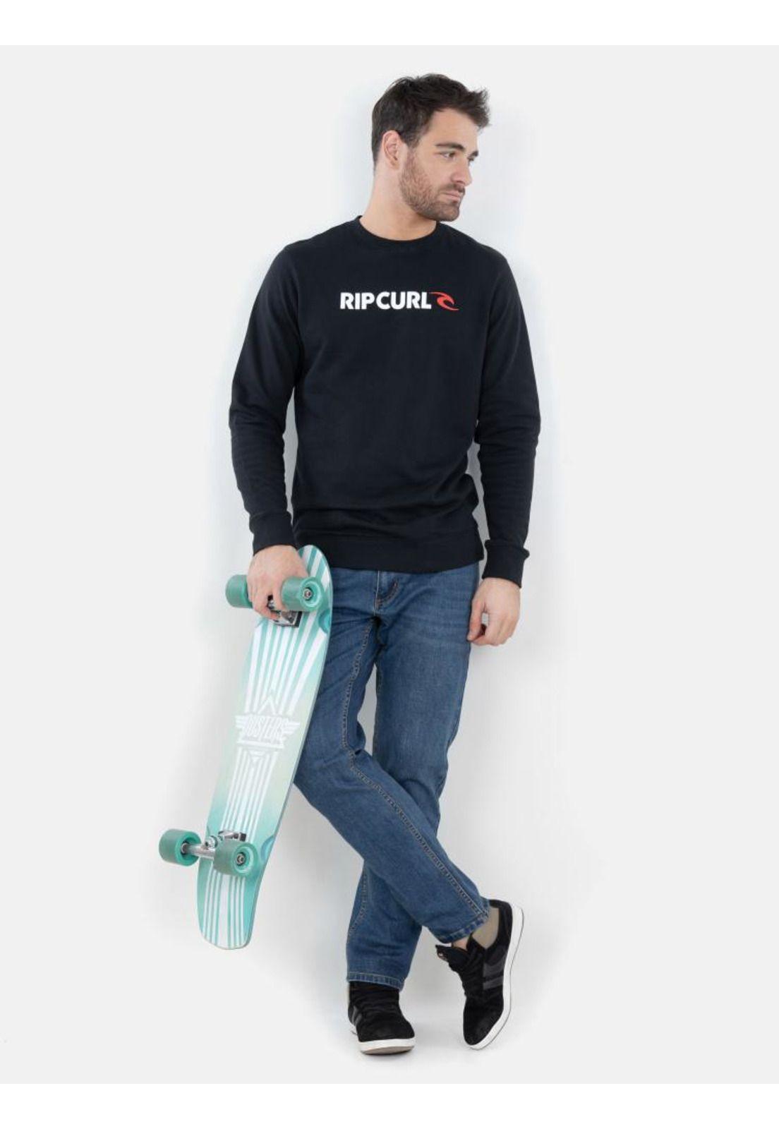 Poleron CR Darine Negro Hombre Rip Curl-3