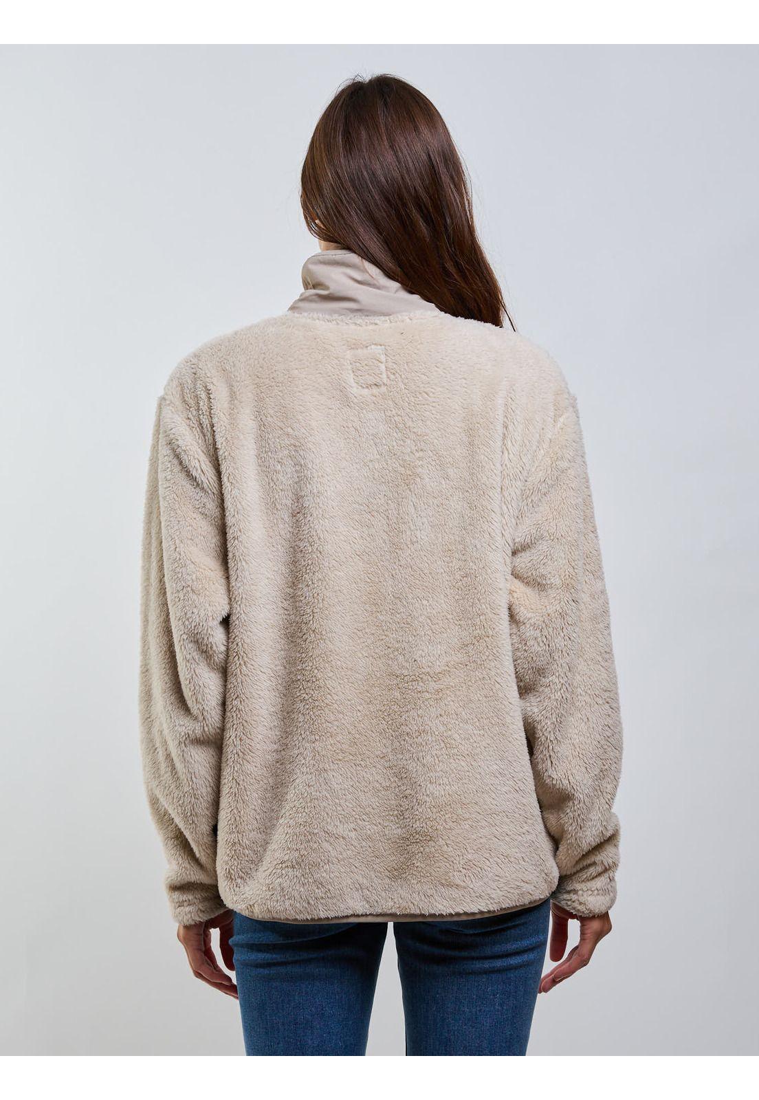 Poleron Chiporro Bold Beige Mujer Rip Curl-1