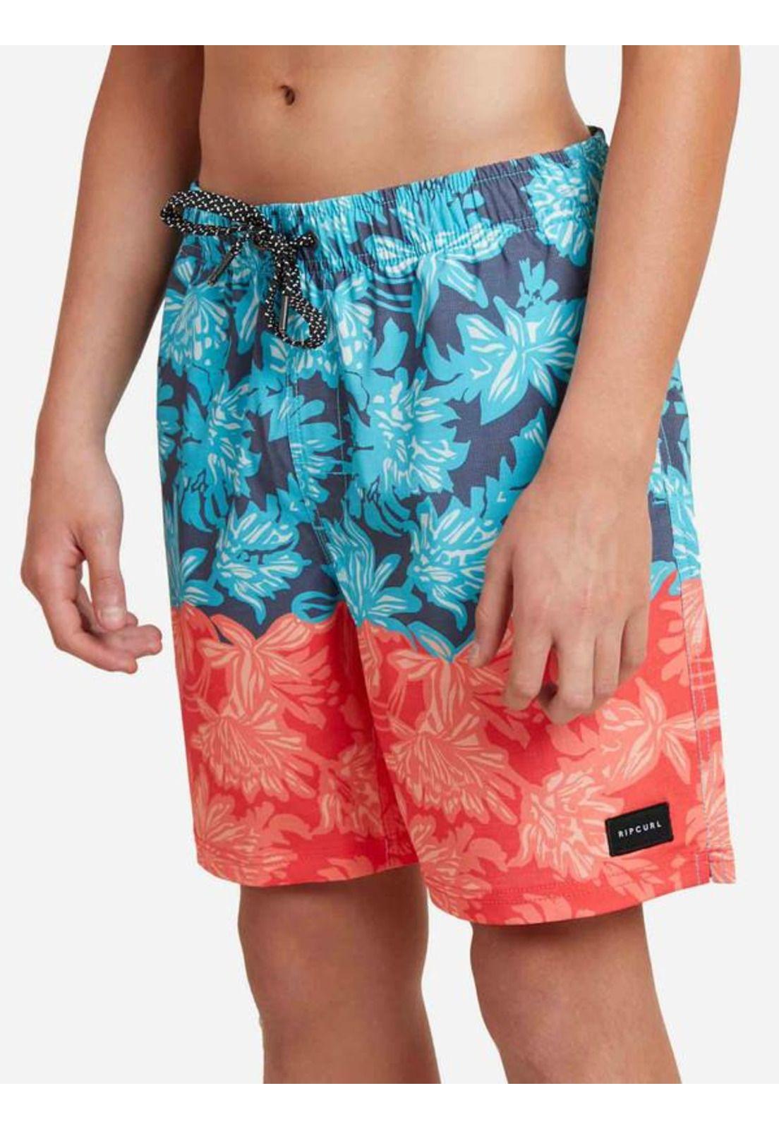 Traje De Baño Corto Juvenil Multicolor Rip Curl-0
