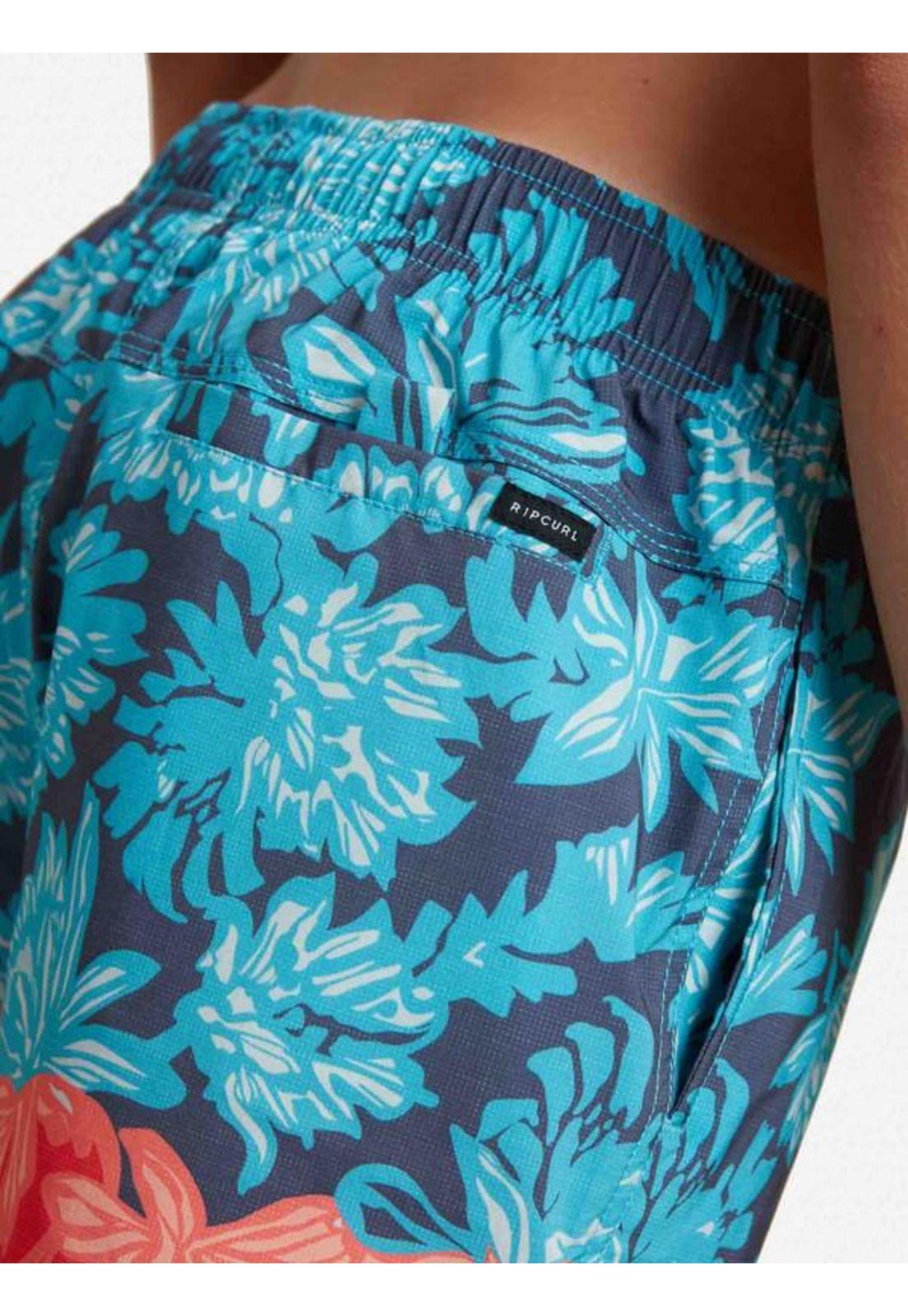 Traje De Baño Corto Juvenil Multicolor Rip Curl-2